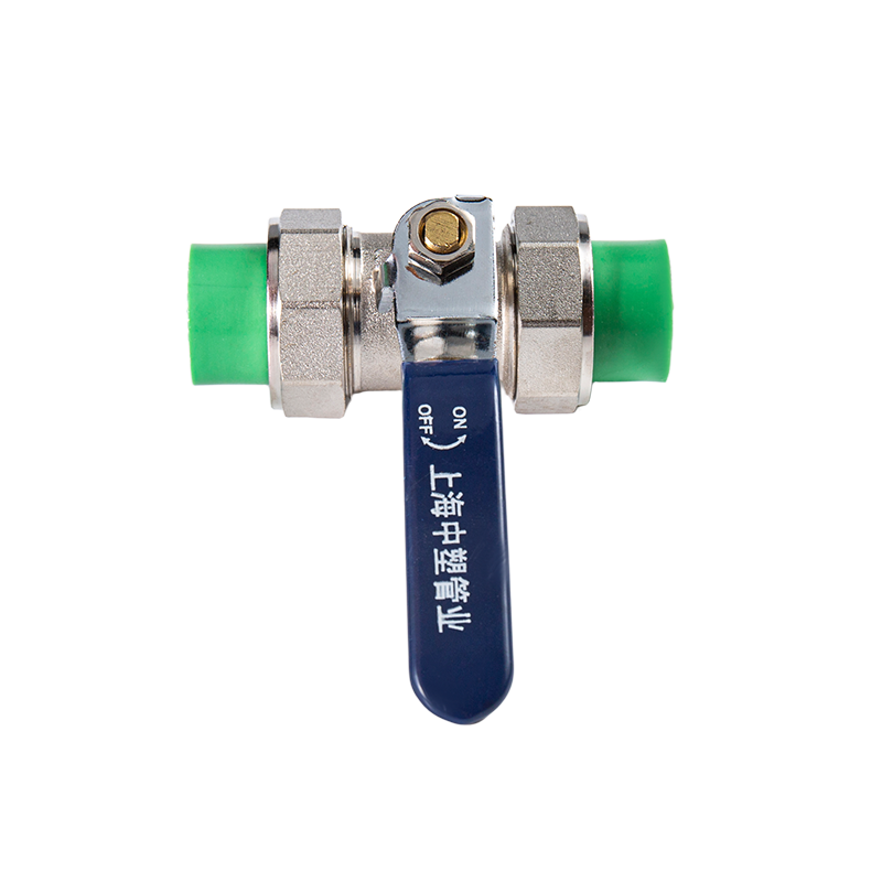 PPR Double Union Ball Valve